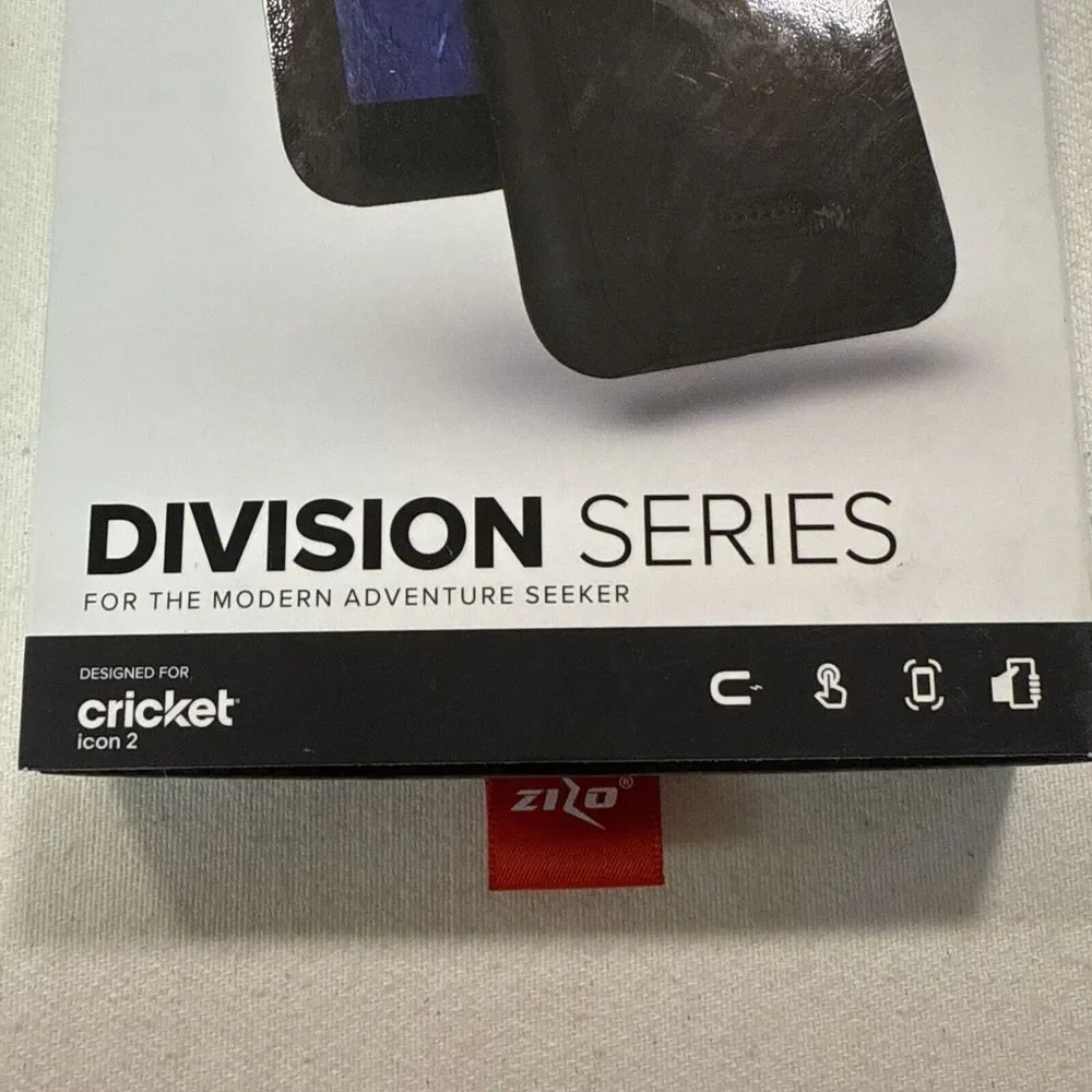 Zilo Division Series Cricket Icon 2‎ Phone Case Black, Magnetic Mount,